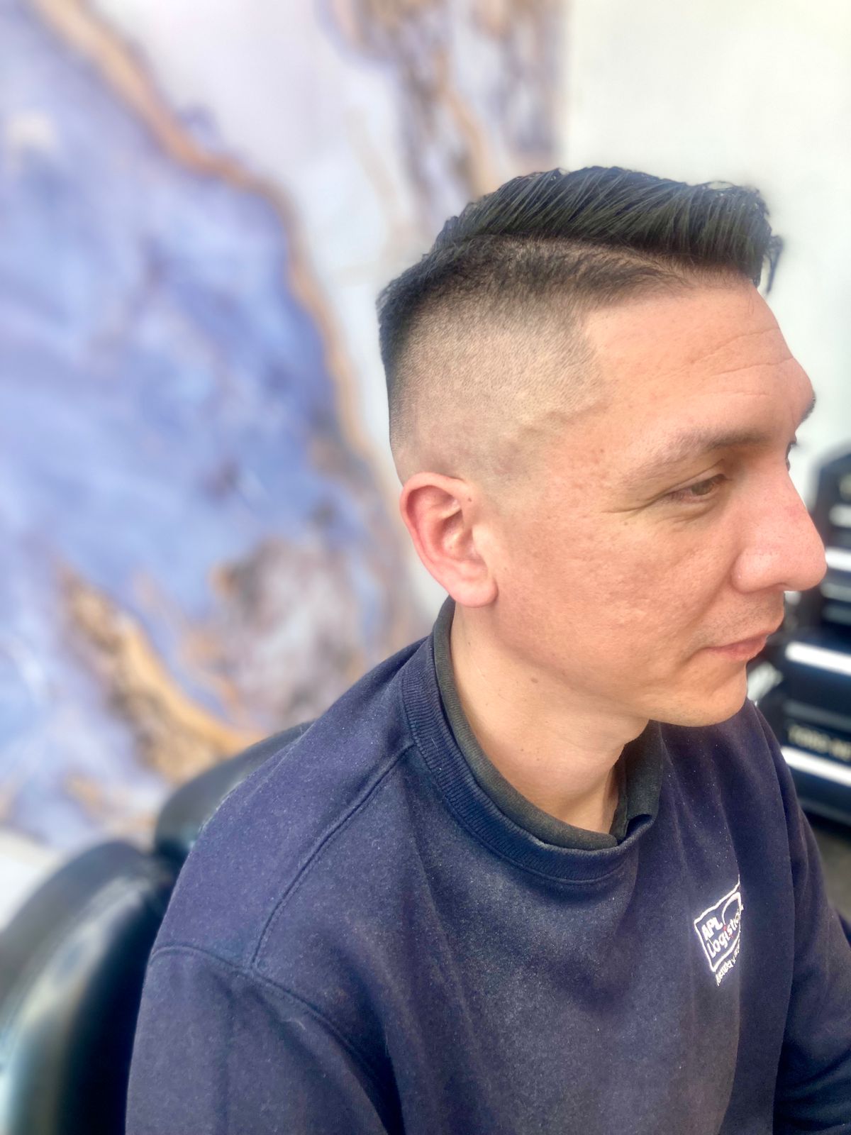 Trabajo de barbería